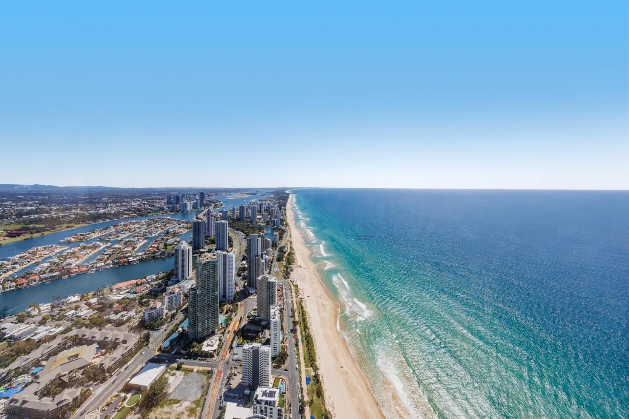 Meriton Suites Surfers Paradise Gold Coast Luaran gambar Aerial view of the Gold Coast, 2018